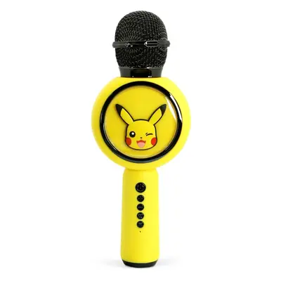 Dětský mikrofon OTL Pokémon Pikachu PopSing LED Karaoke Mic