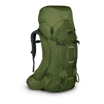 Turistický batoh Osprey Aether 55 II garlic mustard green S/M