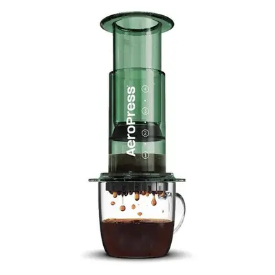 Ruční kávovar Aeropress Clear Green