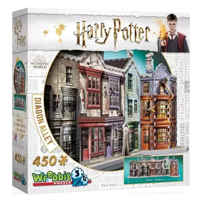 3D puzzle Wrebbit 3D puzzle Harry Potter: Příčná ulice 450 dílků