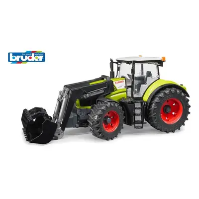 Auto Bruder Farmer - traktor Claas Axion s předním nakladačem