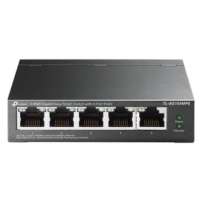 TP-Link TL-SG105MPE 5xGb 4POE+120W Easy Smart Sw.