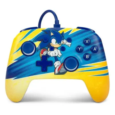 Gamepad PowerA Enhanced Wired Controller - Nintendo Switch - Sonic Boost