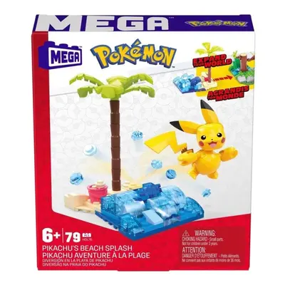 Stavebnice Mattel Mega Bloks Pokémon Beach Blast Pikachu