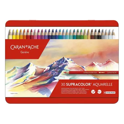 Pastelky CARAN D'ACHE Supracolor Aquarelle 30 barev