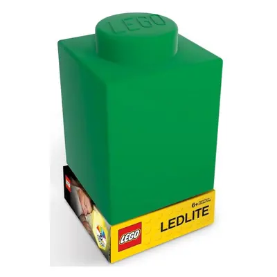 Noční světlo LEGO Classic Silikonová kostka - zelená