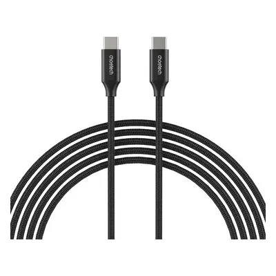 Datový kabel ChoeTech USB-C PD 100W Nylon Cable, 2m