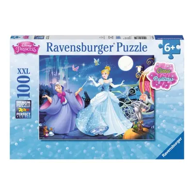 RAVENSBURGER Třpytivé puzzle Popelka XXL 100 dílků