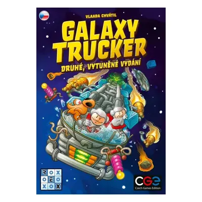 Společenská hra Galaxy Trucker: Druhé, vytuněné vydání