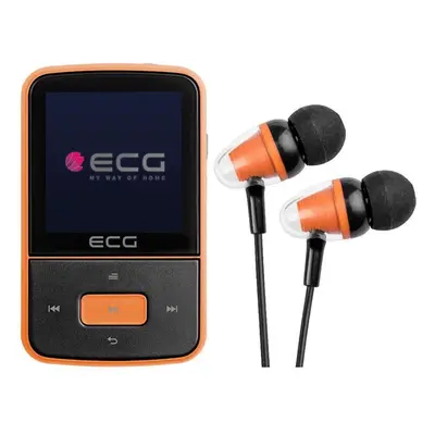 MP4 přehrávač ECG PMP 30 8 GB Black&Orange