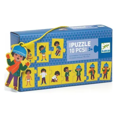 DJECO Puzzle Oblékání 10 dílků