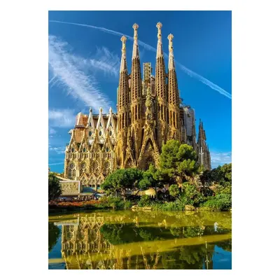 Puzzle Enjoy Bazilika Sagrada Familia, Barcelona 1000 dílků