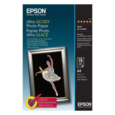 Fotopapír Epson Ultra Glossy Photo Paper - A4 - 15 listů