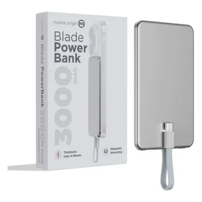 Mobile Origin Blade PowerBank 3000mAh Silver