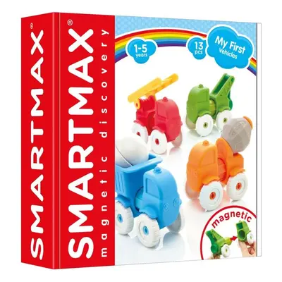 Stavebnice SmartMax - Moje první autíčka - 13 ks