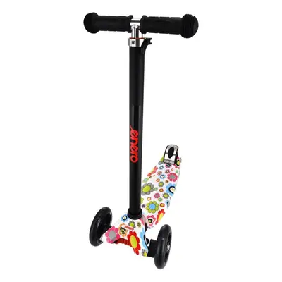 Dětská koloběžka ENERO MAXI SCOOTER FLOWERS