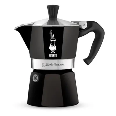 Moka konvička Bialetti Moka Express 6 porcí černá