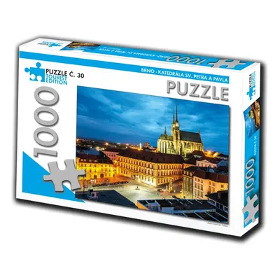 TOURIST EDITION Puzzle Katedrála sv. Petra a Pavla, Brno 1000 dílků (č.30)