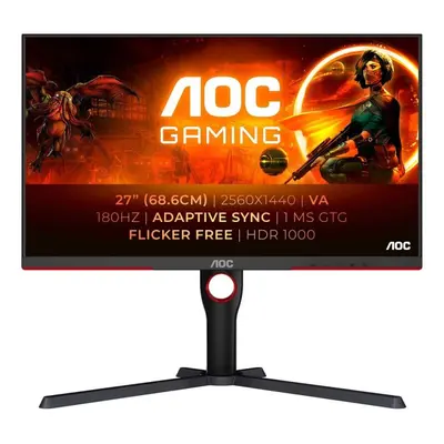 Monitor 27" AOC Q27G3XMN/BK Gaming MiniLED