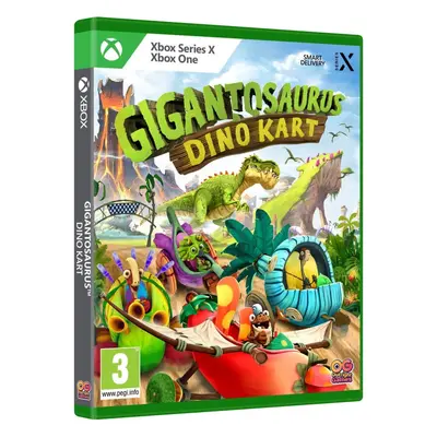 Hra na konzoli Gigantosaurus: Dino Kart - Xbox