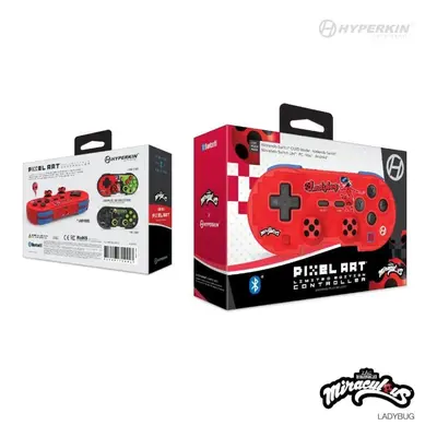 Herní ovladač Hyperkin Pixel Art Miraculous Bluetooth Controller for Nintendo Switch/PC/Mac/Andr