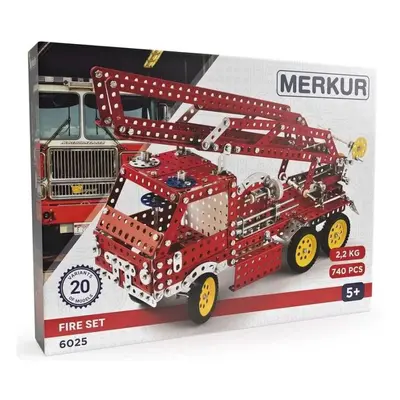 Stavebnice Merkur fire set, 740 dílů