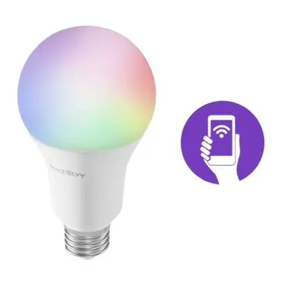 LED žárovka TechToy Smart Bulb RGB 9W E27 ZigBee