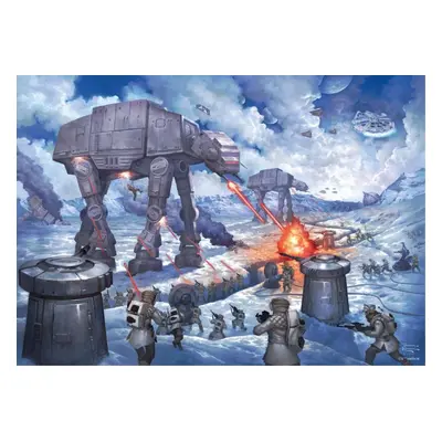 SCHMIDT Puzzle Star Wars: Bitva o planetu Hoth 1000 dílků