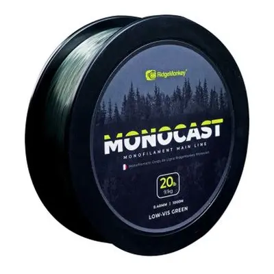 RidgeMonkey Vlasec MonoCast Monofilament 1000m 0,40mm 20lb 9,1kg