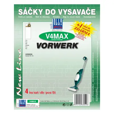 Sáčky do vysavače Sáčky do vysavače V4 MAX - textilní