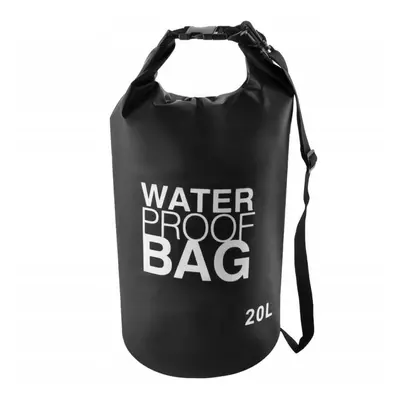 Nepromokavý vak VIC Vodotěsný vak Dry Bag 20 l, černý