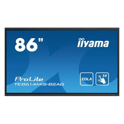 Velkoformátový displej 86" iiyama ProLite TE8614MIS-B2AG