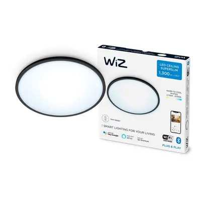 WiZ Tunable white 8719514337992 LED stropní svítidlo SuperSlim 1x14W | 1400lm | 2700-6500K - stm