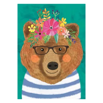 HEYE Puzzle Floral Friends: Něžný Brumla 1000 dílků