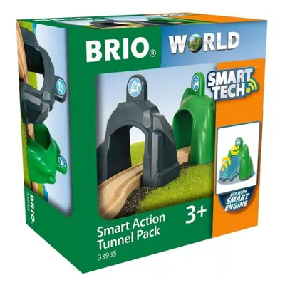 Vláčkodráha Brio World 33935 Akční tunely Smart Tech zrychlení a zpomalení