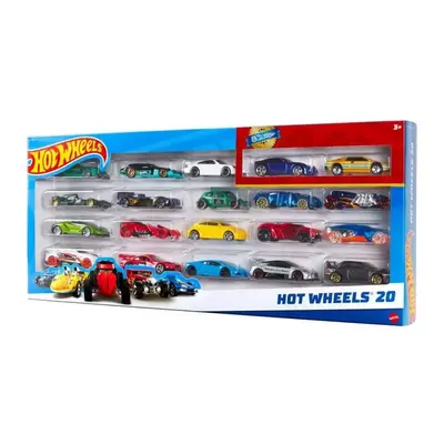 Hot Wheels Sběratelská kolekce 20 angličáků, Mattel H7045