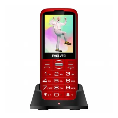 Mobilní telefon EVOLVEO EasyPhone XO červený