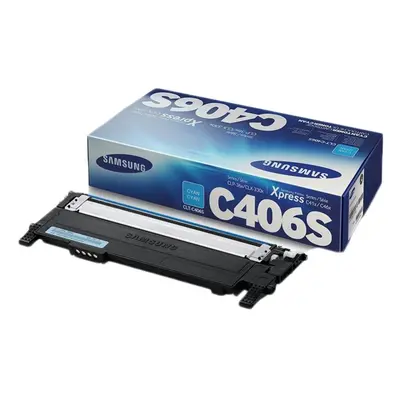 Toner Samsung CLT-C406S azurový