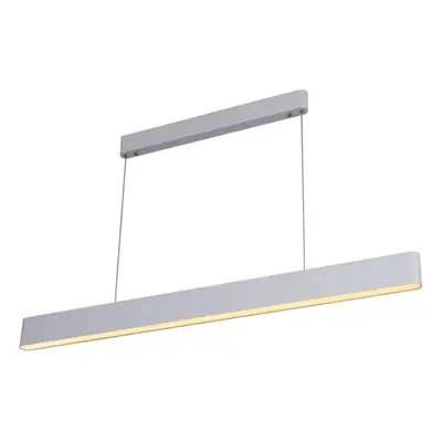 LED světlo IMMAX NEO MILANO Smart závěsné lineární svítidlo 120cm, CCT 40W/RGB 18W, bílé Zigbee 