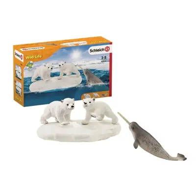 Schleich 42531 Lední medvědi a klouzačka