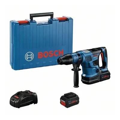 Vrtací kladivo BOSCH Aku kladivo GBH 18V-36 C Professional, 2x 8,0Ah ProCore, rychlonabíječka, k