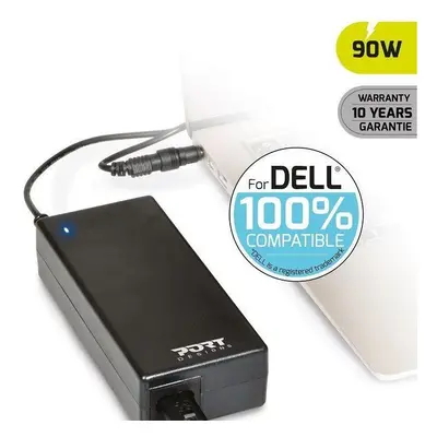 Napájecí adaptér PORT CONNECT DELL 100% napájecí adaptér k notebooku, 19V, 4,74A, 90W, 2x DELL k