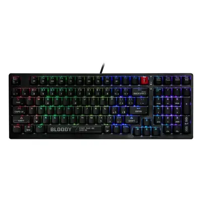 Herní klávesnice A4tech Bloody S98 Black RGB, USB - CZ