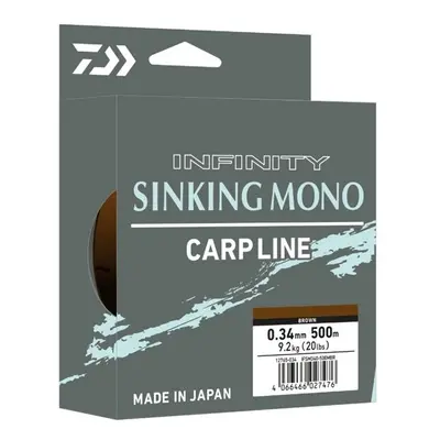 Daiwa Vlasec Infinity Sinking Mono Brown 500m 0,300mm 6,9kg