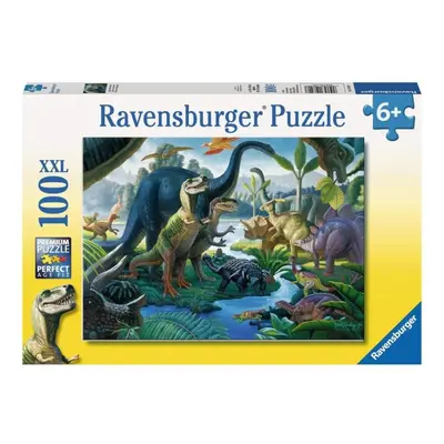 RAVENSBURGER Puzzle Země velikánů XXL 100 dílků