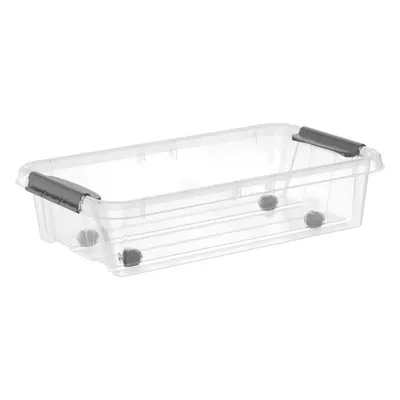 Úložný box Siguro Pro Box Underbed 31 l, 39,5 x 17,5 x 72 cm, transparentní