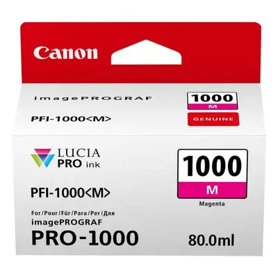 Cartridge Canon PFI-1000M purpurová