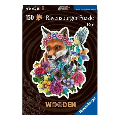 Puzzle Ravensburger Puzzle 175123 Dřevěné Puzzle Barevná Liška 150 Dílků