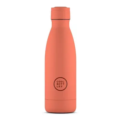 Cool Bottles nerezová termolahev Pastel Coral třívrstvá 350 ml