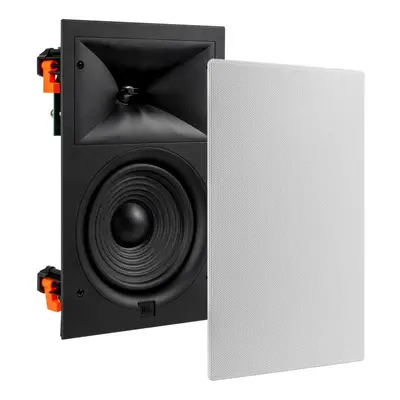 JBL STAGE 260W - vestavný reproduktor, 6,5"- 100 W bílý - obdélník